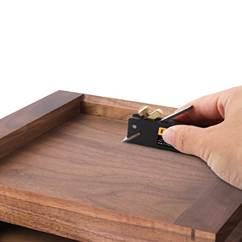 Small Hand Plane, 1/2 inch Blade Width EnPoint Mini Hand Planer Craftsman Portable Woodworking Planer for Carpenter Woodcarver Joinery Woodcraft Guitar Violin Viola Cello Music Instrument