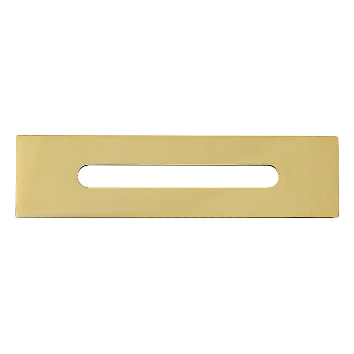 Photo 1 of Kingston Brass TC4012 Made to Match Bathtub Overflow Hole Cover, Polished Brass