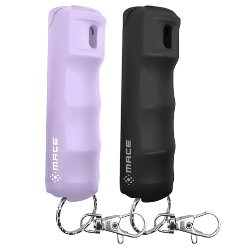 Mace Pepper Spray - Max Police Strength OC with UV Dye, Fast