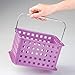 iDesign Storage Organizer Basket, for Bathroom, Health and Beauty Products - Small, Purple