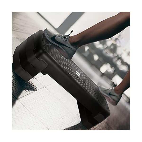 KAYMAN-Exercise-Steps--Fitness-Stepper-for-Home-Gym-Suited-for-Aerobics-Cardio-Weights-Yoga-DVD-Workout--Adjustable-3-Step-Level-Heights-10-15-20cm--Perfect-Equipment-Accessory-Set-for-Fitness-Routine KAYMAN Exercise Steps – Fitness Stepper for Home & Gym, Suited for Aerobics, Cardio, Weights, Yoga, DVD Workout…