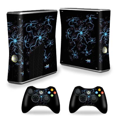 MightySkins Skin Compatible with Xbox 360 S Console - Neuron Galaxy | Protectiv…