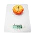 Inspired Basics Digital Kitchen Scale Slim Design Food Scale Easy to Clean Glass Surface 15 Lbs
