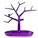 Monkey Tree - Purple Storage Tree - Hanging Play Set Climbing Gym - Display Stand - Fingerlings Compatible (Purple)