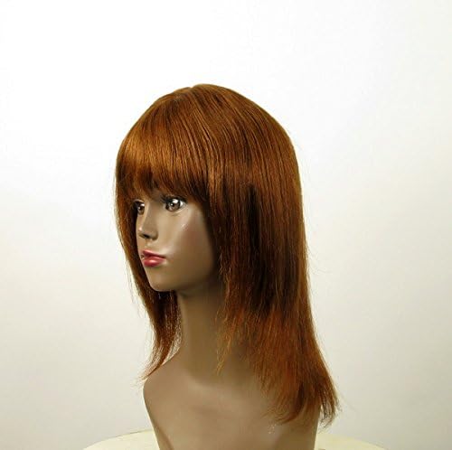 Perruque Afro Femme 100 Cheveux Naturel Mi Longue Chatain Clair Cuivre Ref Koko 01 30 Amazon Fr Hygiasne Et Soins Du Corps