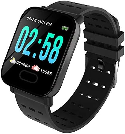 Aolvo A6 Bluetooth Smart Watch for Android iPhones,Bluetooth Smartwatch Touchscreen IP67 Waterproof Smart Watches Waterproof Smart Wrist Watch,Heart Rate Monitor Activity Tracker,Fit Android iOS X XR