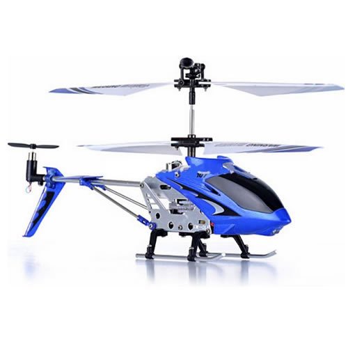 X107 3Ch Aluminium Rc Gyro Micro / Mini Remote Control Helicopter in