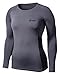 TM-WR34-DGY_Medium Tesla Women's Thermal ColDGYear Compression Baselayer Long SleeveT Shirts WR34