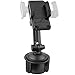 Mediabridge™ Smartphone Cradle w/ Extended Cup Holder Mount - For iPhone X/8/7/7+, Samsung S6/Note - Fits 2