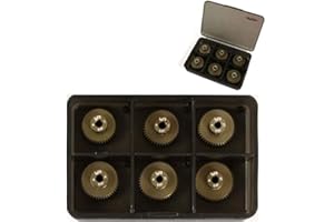 Yeah Racing MG-64041-046 Pinion Gear Super Hard Combo Set 64P 41T-46T 6pcs