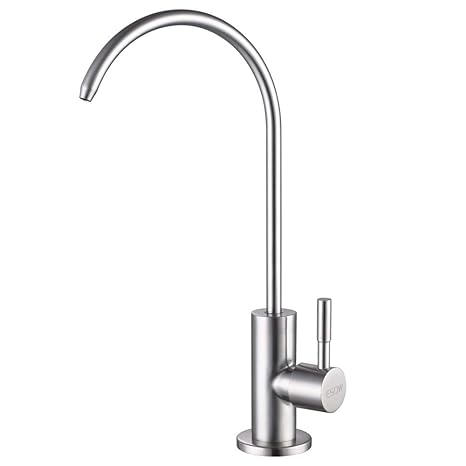 Esow Kitchen Water Filter Faucet 100 Lead Free Drinking Water Faucet Fits Most Reverse Osmosis Units Or Water Filtration System In Non Air Gap