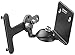 Cavus Full Motion Wall Mount - Wall Bracket for Sonos Play 3 - Black - SN3TB