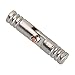 RDEXP Zinc Alloy 5 x 25mm Concealed Invisible Barrel Furniture Hinge Pack of 20 (Silver)