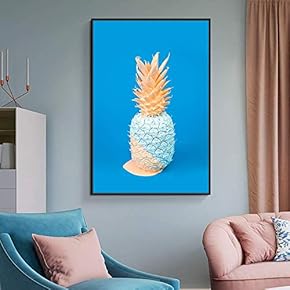 Floating Framed Canvas Wall Art for Living Room, Bedroom Plant Fruit Canvas Prints for Home Decoration Ready to Hang - 16x24 inches