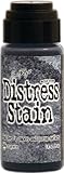 Ranger TDW-31000 Tim Holtz Distress Stain Fluid Water-Based Dye, Black Soot, 1-Ounce