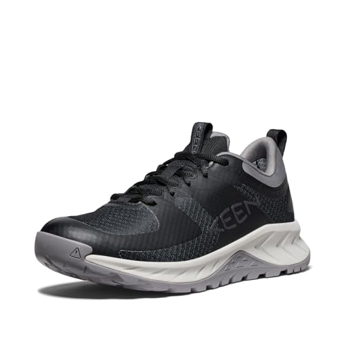 KEEN Men's Versacore Breathable Comfortable Waterproof Hiking Shoes Black/Magnet