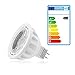 MR16 LED Bulbs, LightStory 500lm, 50W Halogen Bulbs Equivalent, 5W 500lm, GU5.3 LED Spot Light Bulbs, UL Listed, Pack of 10 (Neutral White)