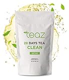 Teaz 28 Days Detox - Clean Tea | for Women & Men | 85g Loose Leaf | Slim Tea for Weight Loss | Detox Tea | Diet & Fat Loss Tea | Cleanse Tea | Natural Dietary Supplement | for More Successful Diet