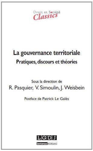 La  gouvernance territoriale