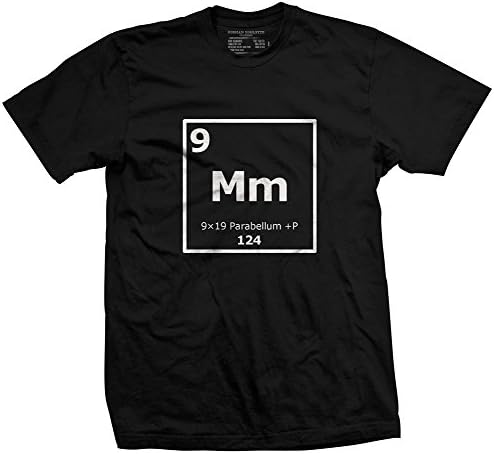 Russian Roulette Clothing 9MM Men's T-Shirt Black 2XL