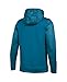 Under Armour Boys' Storm Armour Fleece Mid Logo Hoodie, Peacock (779)/Stealth Gray, Youth Large