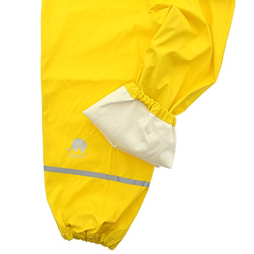 CeLaVi Recycled Plastic & Regular Kids Waterproof Suspender Rain Pant