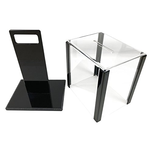 Yuanhe 1000 Chip Clear Acrylic Poker Chip CarrierIncludes 10 Chip