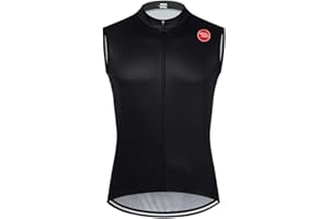 SUDUSUDO Men's Cycling Jersey Sleeveless Tops Clothing Bike Shirts Vest Breathable Bicycle Clothing Jacket