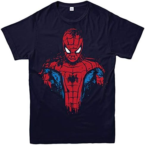 Spider Man T-Shirt, Avengers Endgame Marvel Comics Superheros Captain Marvel, Iron Man Gift Kids & Adults Size Tee Top