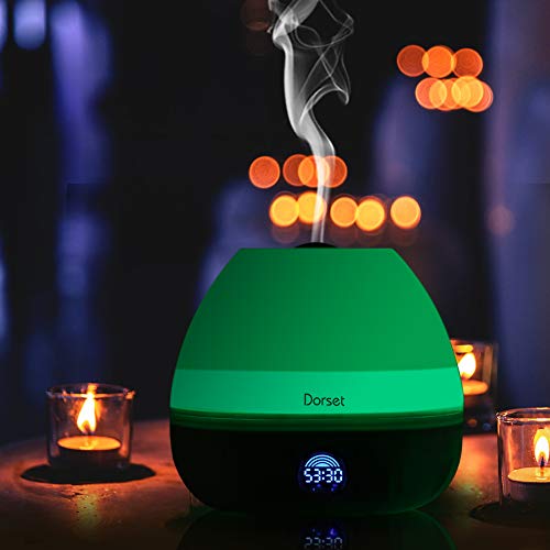 Ultrasonic Humidifier- 6L Large Capacity Whisper-Quiet Operation, Intelligent Constant Temperature with Remote Control Purification and Night Light