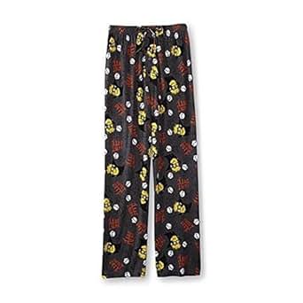 Despicable Me Men's Pajama Pants Vampire Minions HALLOWEEN LOUNGE PANTS (I Won't Bite) (Large 