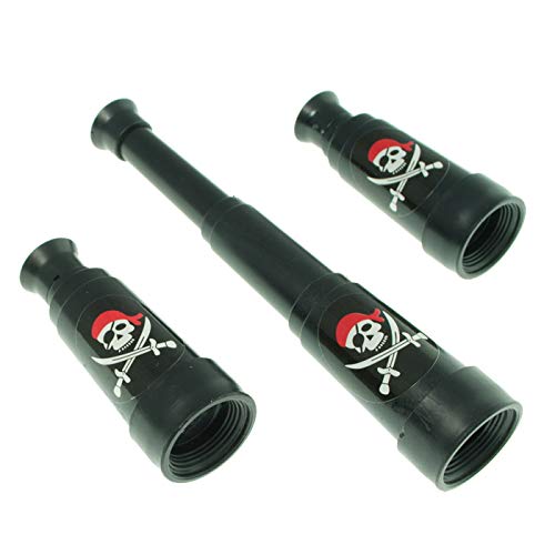 HENBRANDT 12 Pirate Party Telescopes - Party bag fillers toys