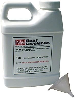 Boat Leveler Oil & Funnel Kit