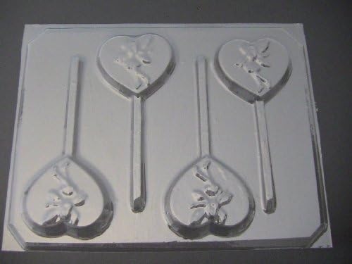Fairy Heart Chocolate Candy Lollipop Mold