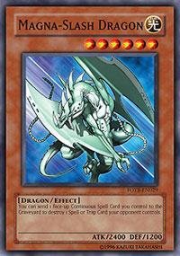Yu-Gi-Oh! - Magna-Slash Dragon (FOTB-EN029) - Force of the Breaker - 1st Edition - Common