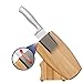 Chicago Cutlery Insignia Steel High-Carbon Stainless Steel Knife Block Set with Cutting Board (19-Piece)