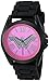 DC Comics Women's Quartz Metal and Silicone Casual Watch, Color:Black (Model: BVS9057)