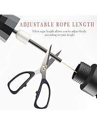 ROYSC Skipping Rope, Jumping Rope with Foam Handle and Ball Bearings Tangle-  for Fitness Workouts Exercises Boxing and Fat Loss