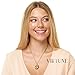 You are My Sunshine 14K Gold Plated Engraved Sunflower Locket Necklace | Beautiful Gift Box Included | Hidden Message Pendant for Girls, Women, Mom, Daughter, Girlfriend, Best Friend, BFF, Crush