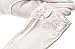 Women Driving Sunscreen Slip Gloves Cotton Gloves Breathable Lace Bow (One size, White)