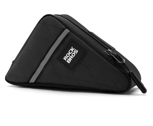 London Craftwork Frame Triangle Bike Tool Bag for Brompton (Black)