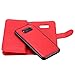 Galaxy S8 Plus Case, LONTECT PU Leather 9 Card Slot Wallet Folio Case with Detachable Magnetic Hard Case for Samsung Galaxy S8 Plus - Red