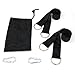Tree Swing Hanging Kit Includes Two 5 Feet Straps & Safer Lock Snap Carabiners with Pouch Holds 2200 Pounds for Tree Swing & Hammocks & Disc Swing (Size-A)