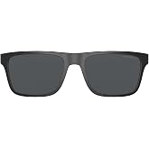 Emporio Armani mens Ea4115c Clip-on Sunglasses for Rectangular Prescription Eyewear Frames