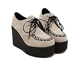 Anna&zero® Andrea Women's Punk Wedge Creepers Flats