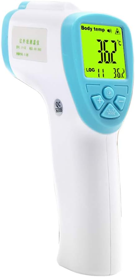 lqgpsx Non-Contact Thermometer, Digital Thermometer Industrial Thermometer Forehead Ear Thermometer Can Use for Baby Adult Body Temperature for Testing Fever Outdoor Indoor