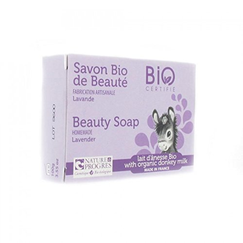 Savon Bio De Beaute Organic Donkey Milk Soap (With Lavender)