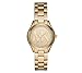 Michael Kors Women's Mini Slim Runway Goldtone Three-Hand Watch