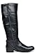 TOETOS Women's Circo Black Knee High Riding Boots Size 10 M US