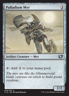 Magic: the Gathering - Palladium Myr (258/337) - Commander 2014